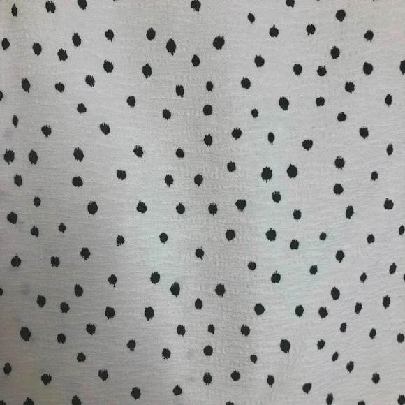 Renee C. Tank  Top Polka Dots White & Black Size Small - Picture 4 of 16